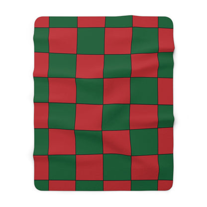 Morocco Retro Check Blanket Throw