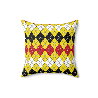 Brunei Darussalam Retro Argyle Cushion Pillow