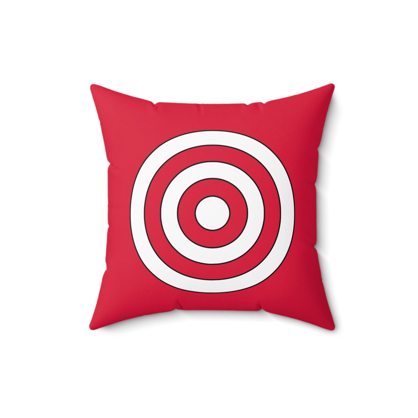 Poland Retro Target Cushion Pillow