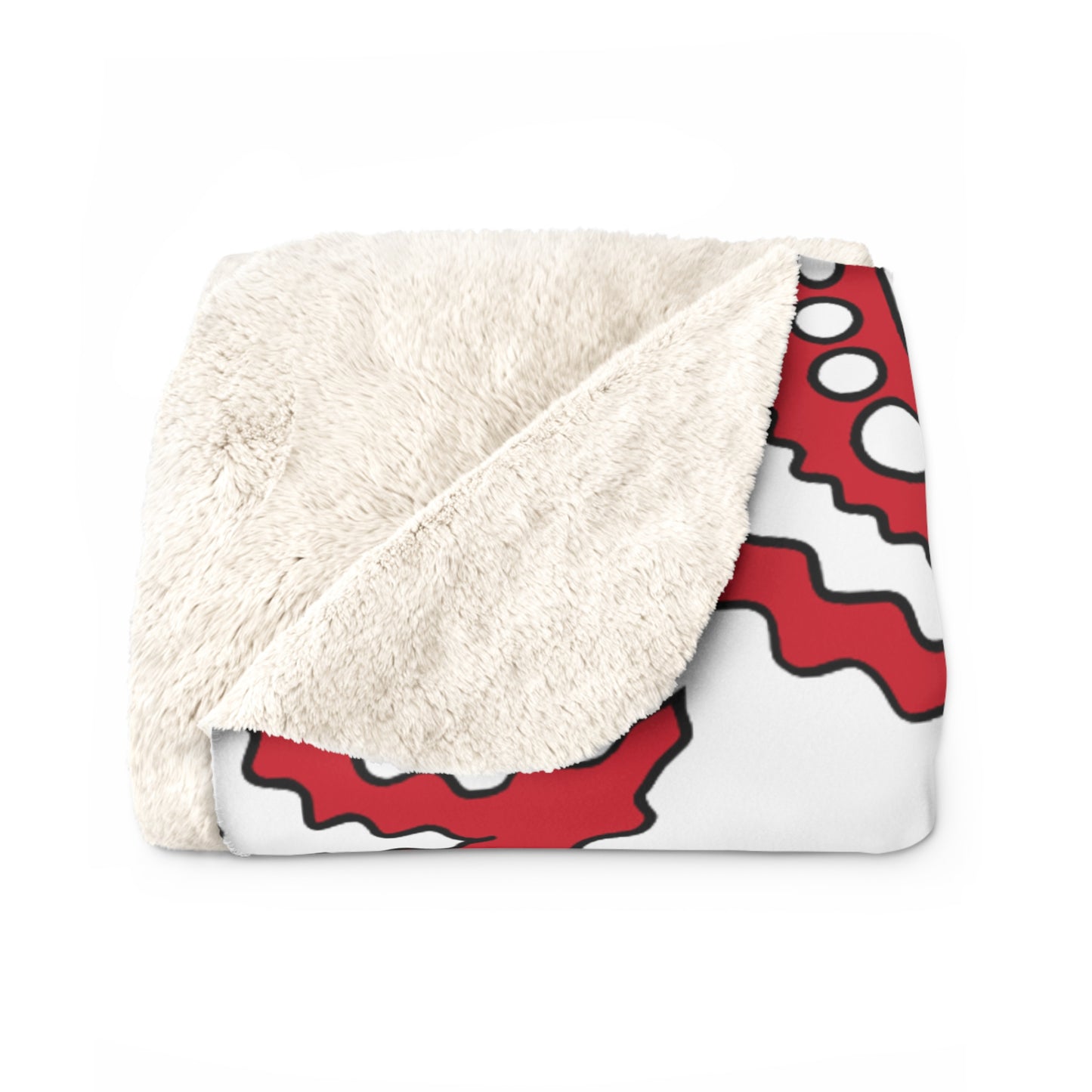 Jersey Retro Paisley Blanket Throw