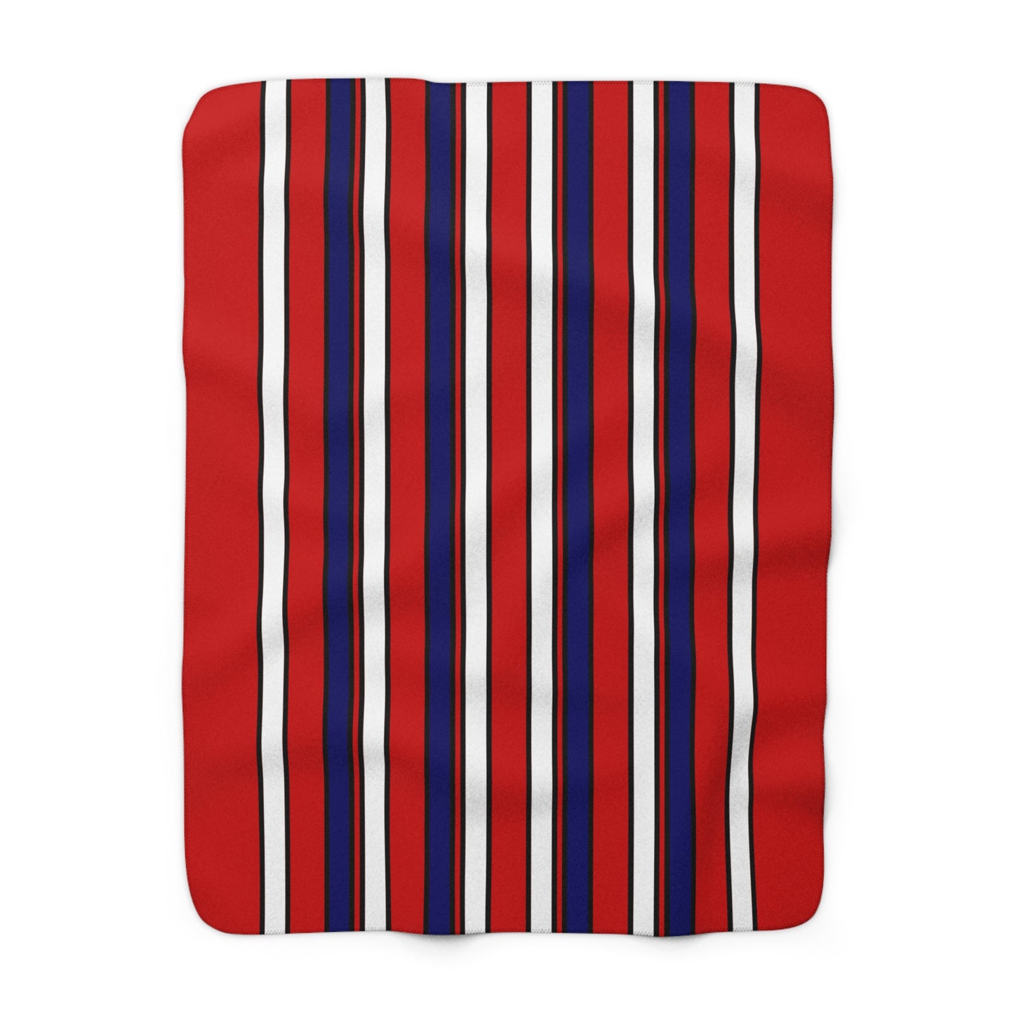 Liberia Retro Stripes Blanket Throw