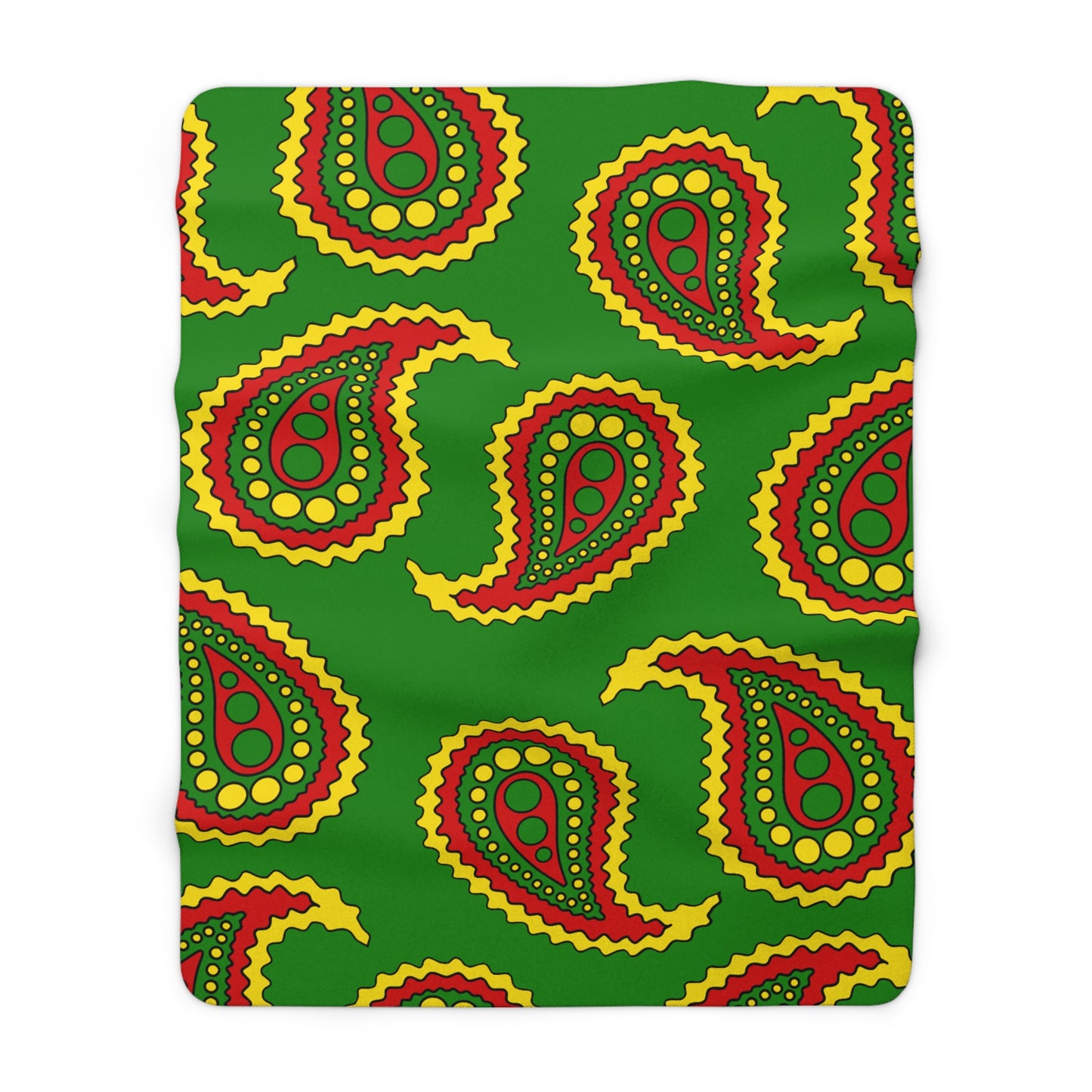 Togo Retro Paisley Blanket Throw