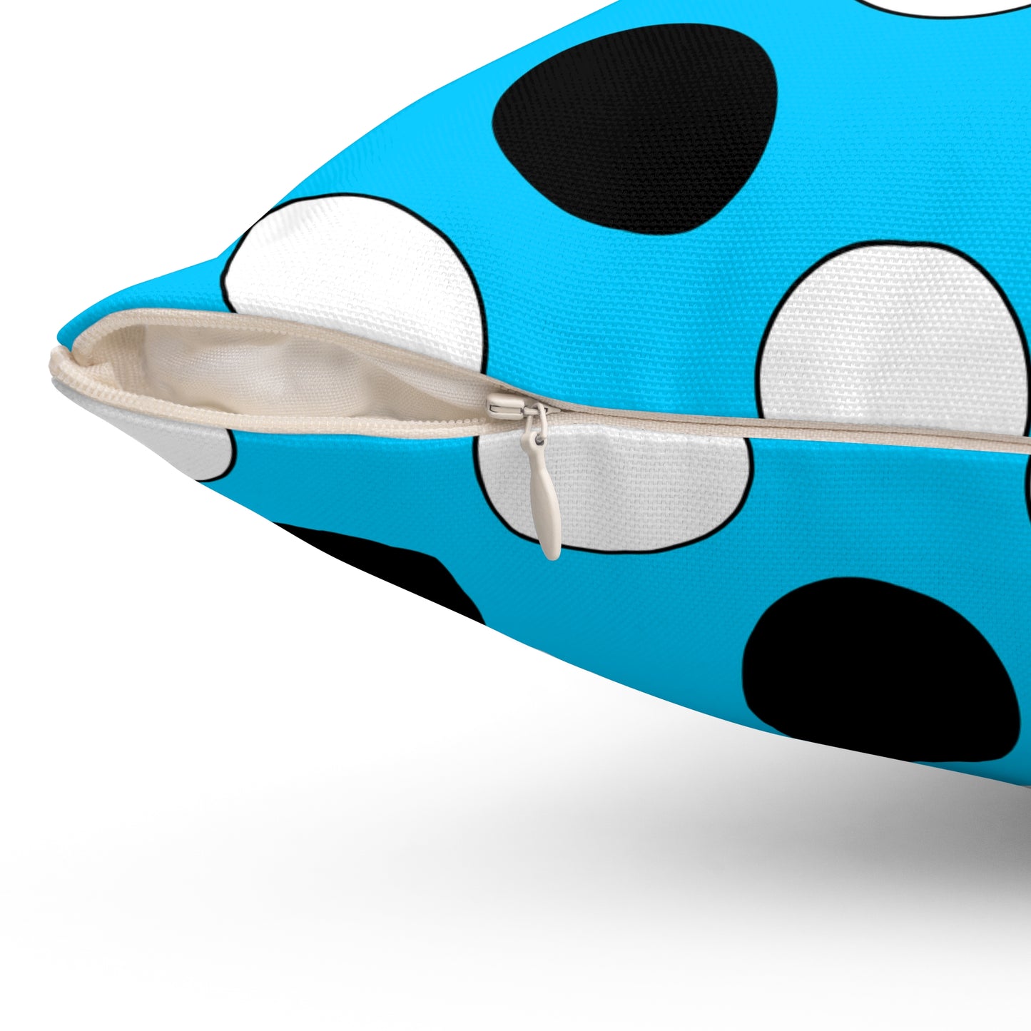 Botswana Retro Polka Dots Cushion Pillow