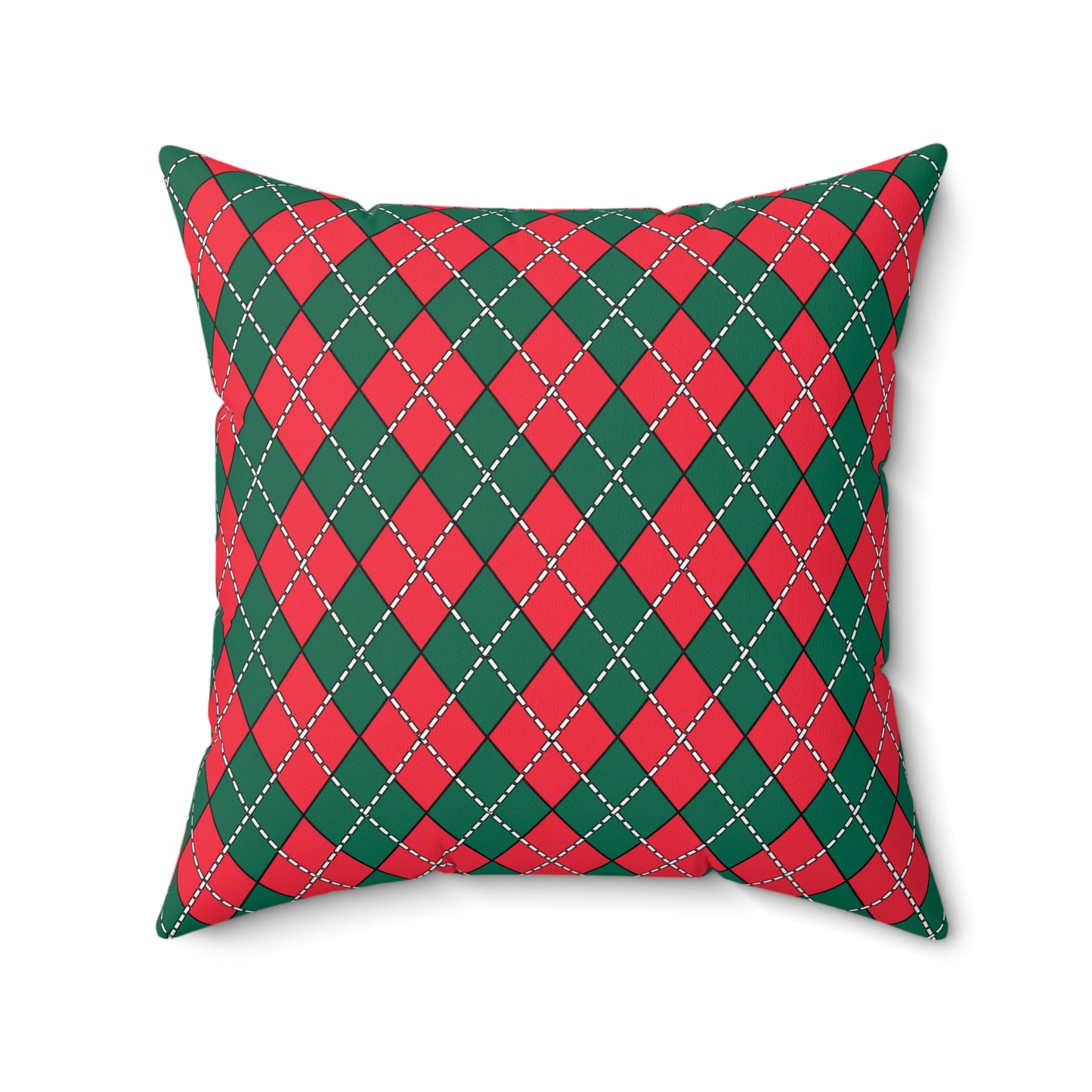 Bangladesh Retro Argyle Cushion Pillow