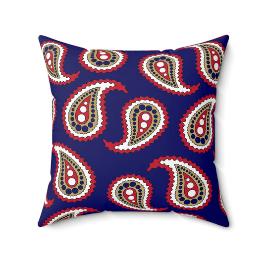 Saint Helena Retro Paisley Cushion Pillow
