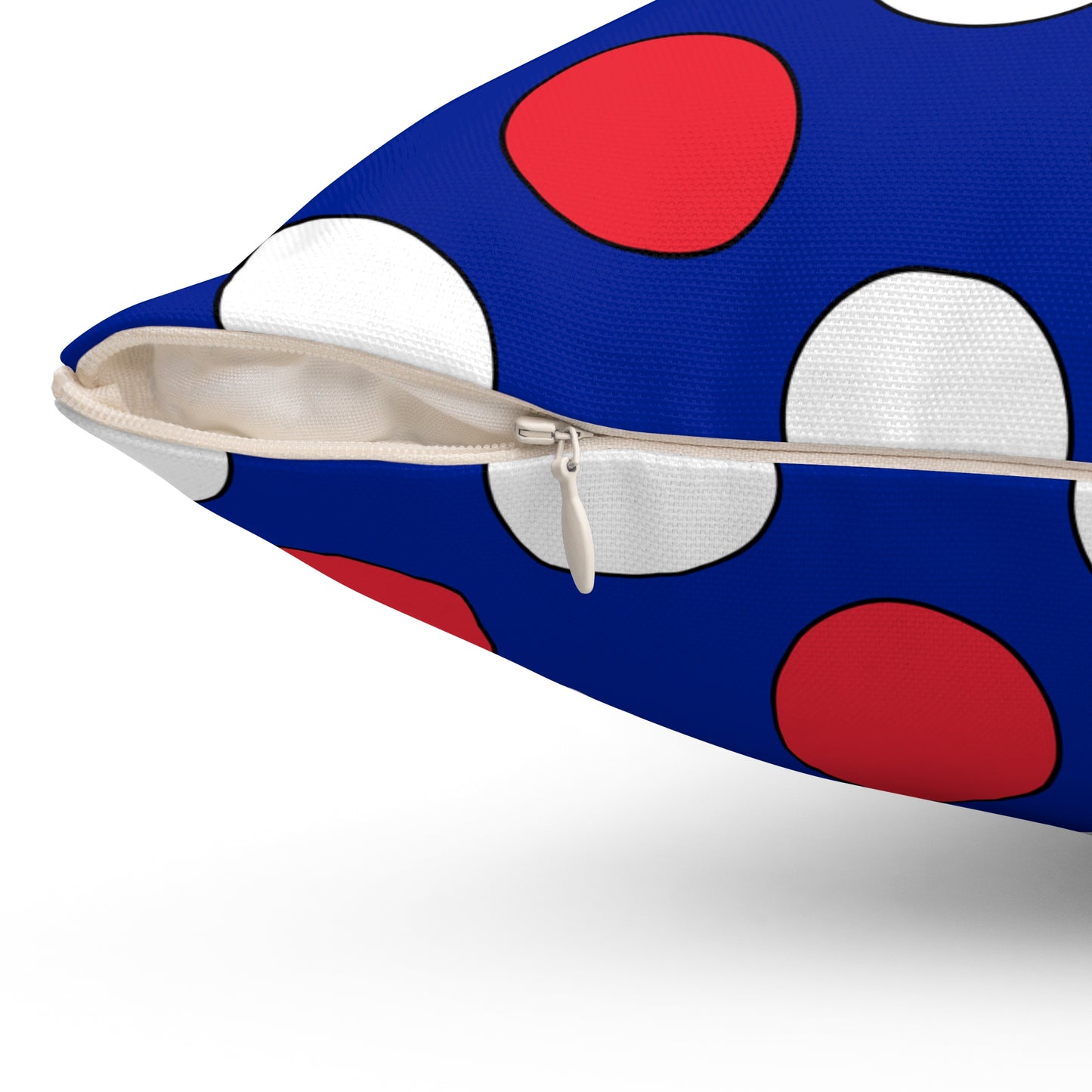Sint Maarten Retro Polka Dots Cushion Pillow