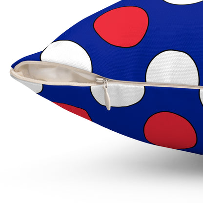 Sint Maarten Retro Polka Dots Cushion Pillow
