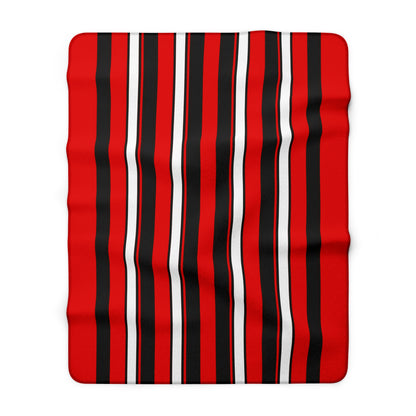 Trinidad And Tobago Retro Stripes Blanket Throw