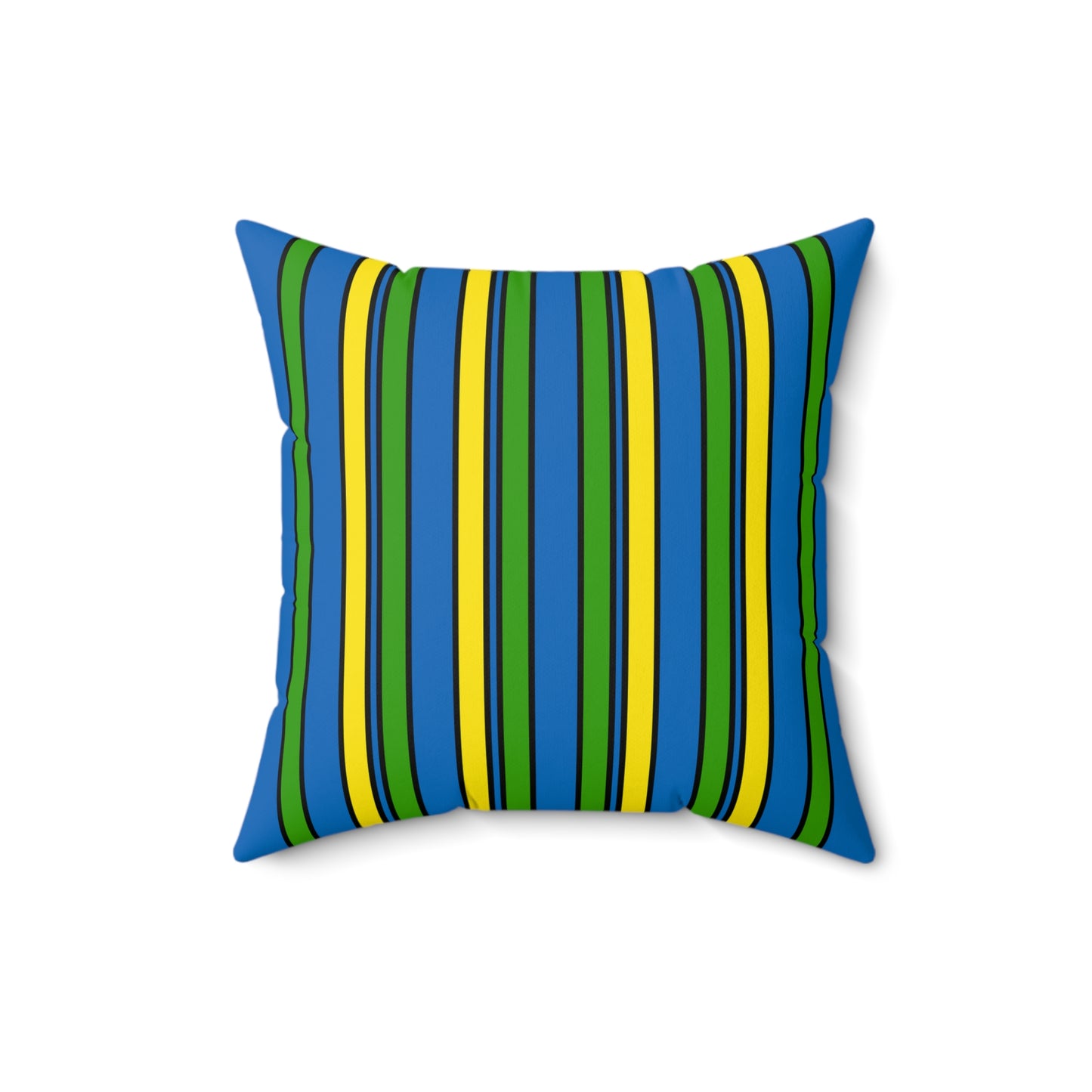 Gabon Retro Stripes Cushion Pillow