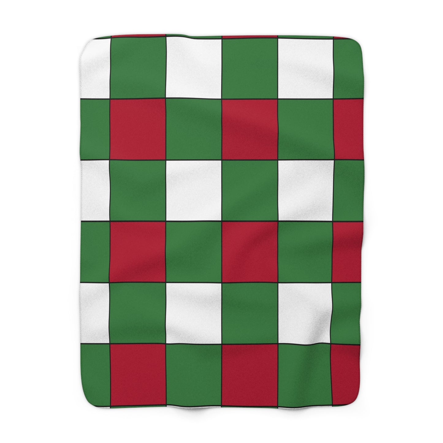 Suriname Retro Check Blanket Throw