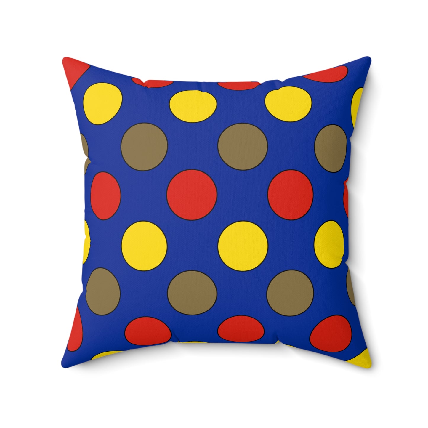 Moldova Retro Polka Dots Cushion Pillow