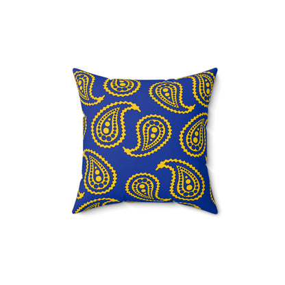 European Union Retro Paisley Cushion Pillow