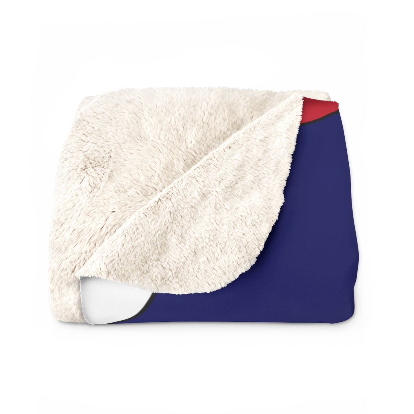Tristan Da Cunha Retro Polka Dots Blanket Throw