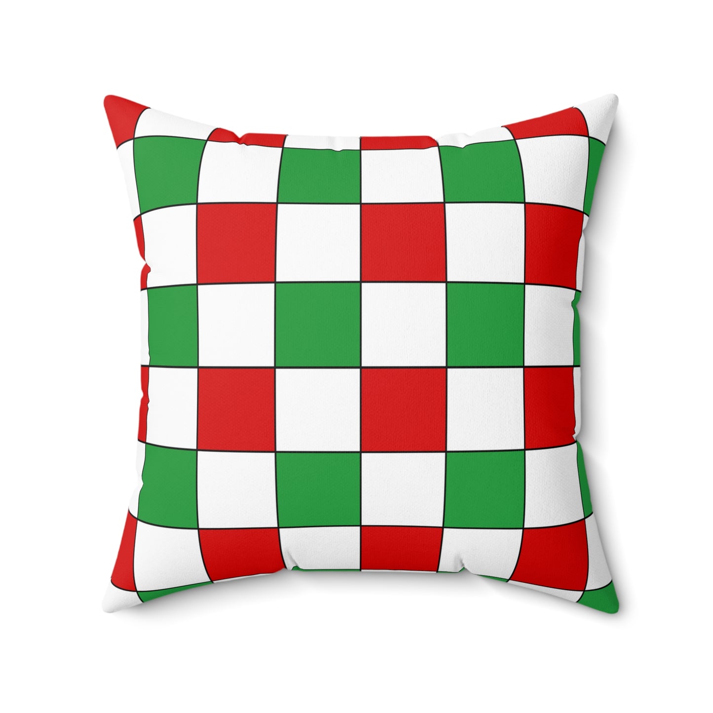 Iran Retro Check Cushion Pillow