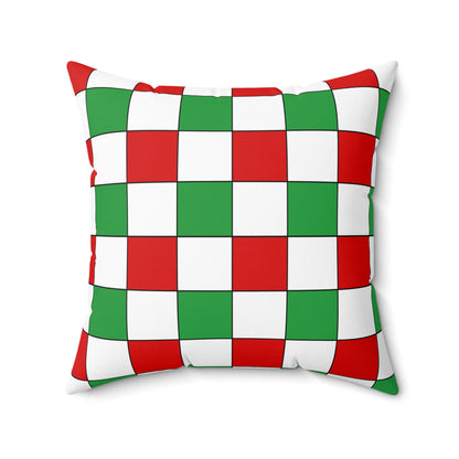 Iran Retro Check Cushion Pillow