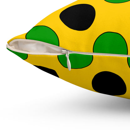 Jamaica Retro Polka Dots Cushion Pillow