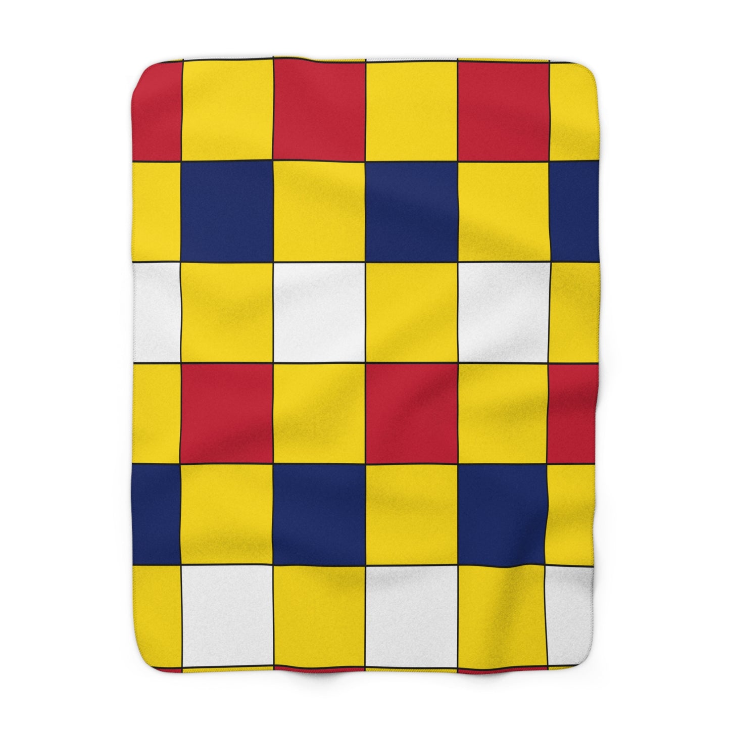 Niue Retro Check Blanket Throw