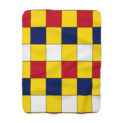Niue Retro Check Blanket Throw