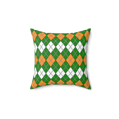 India Retro Argyle Cushion Pillow