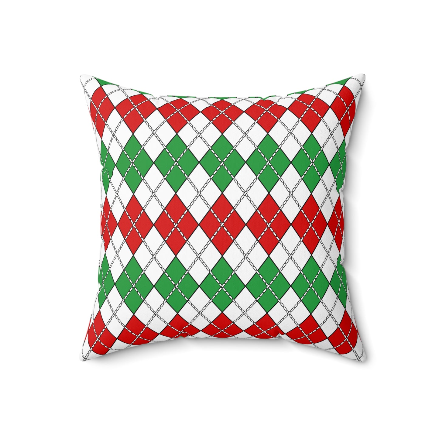 Iran Retro Argyle Cushion Pillow