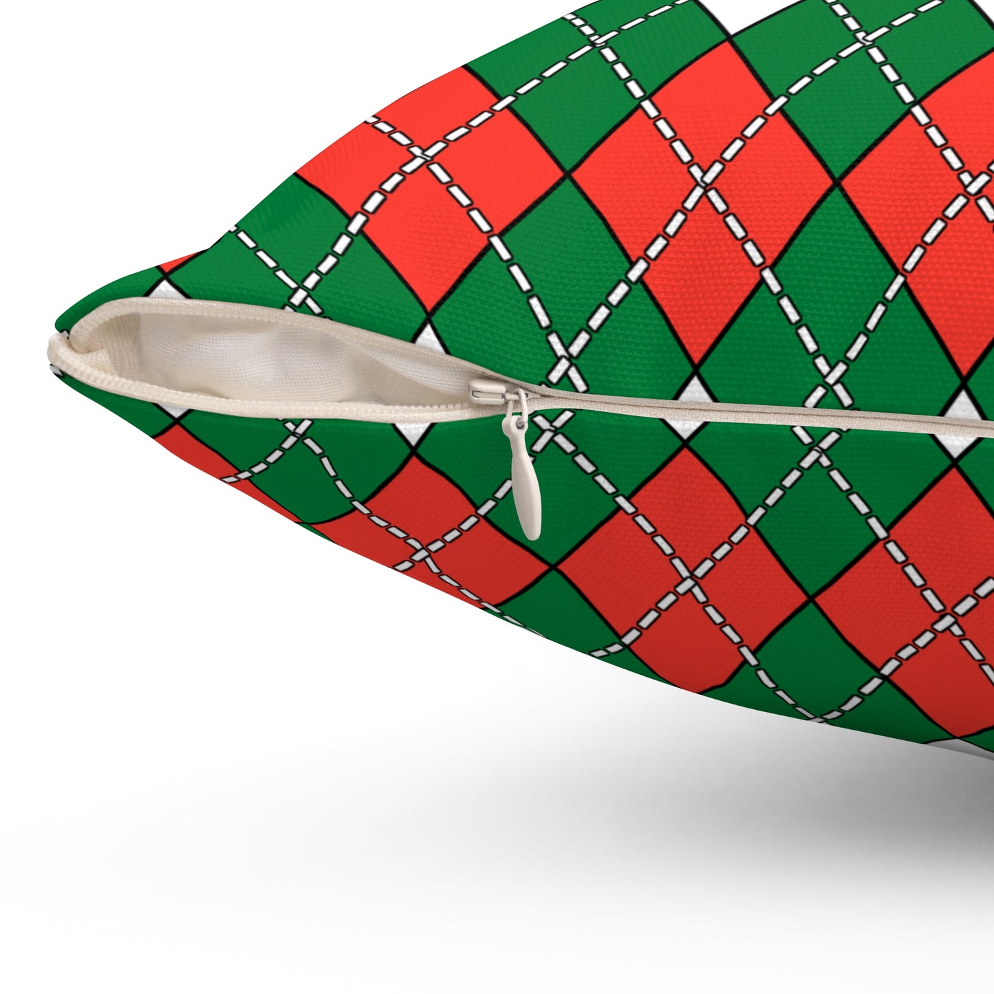 Madagascar Retro Argyle Cushion Pillow