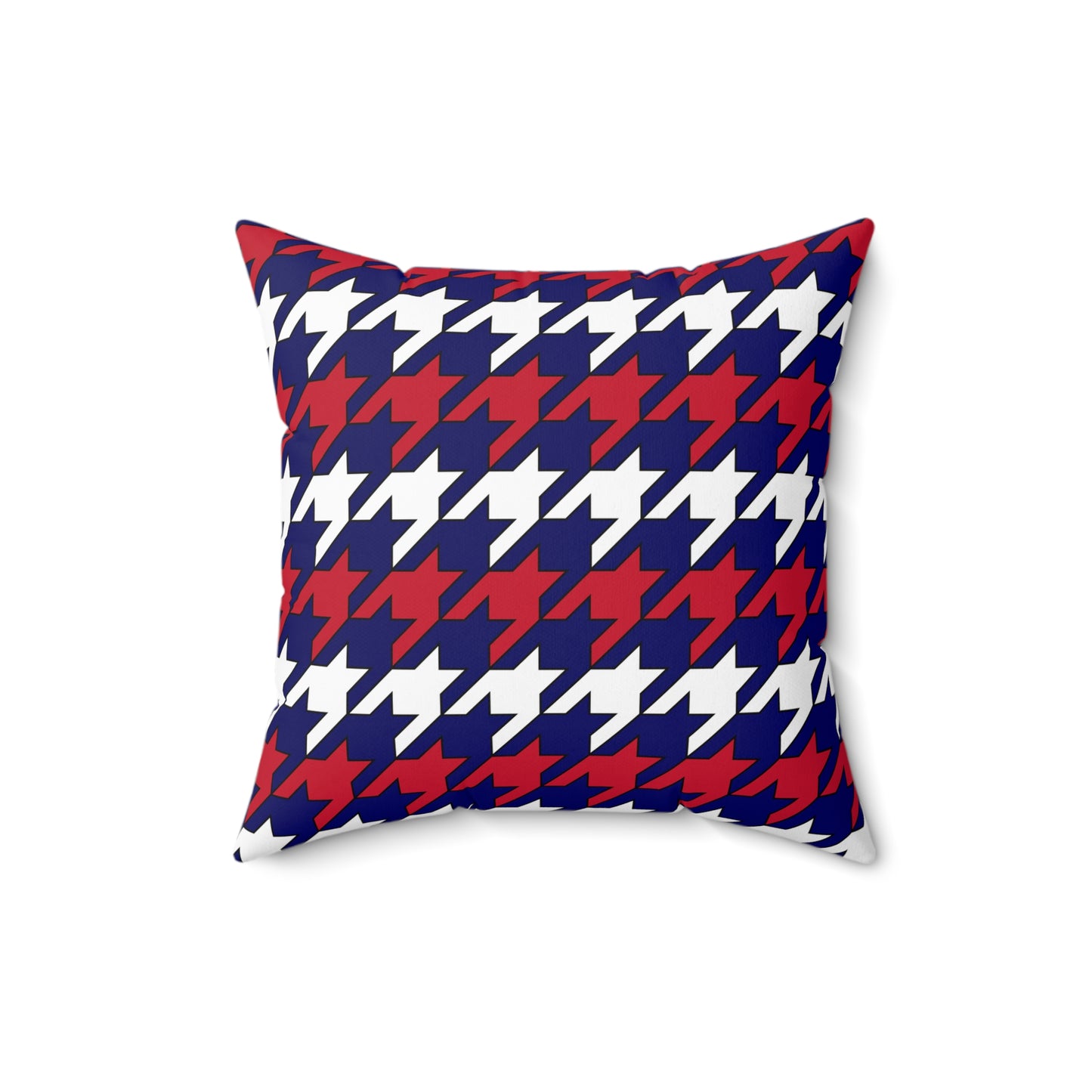 South Georgia And The South Sandwich Islands Retro Houndstooth Cushion Pillow