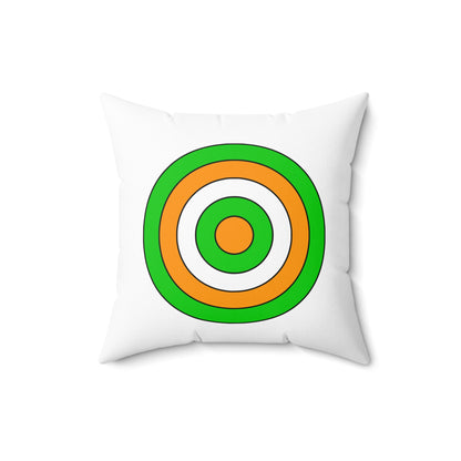 Cote Divoire Retro Target Cushion Pillow