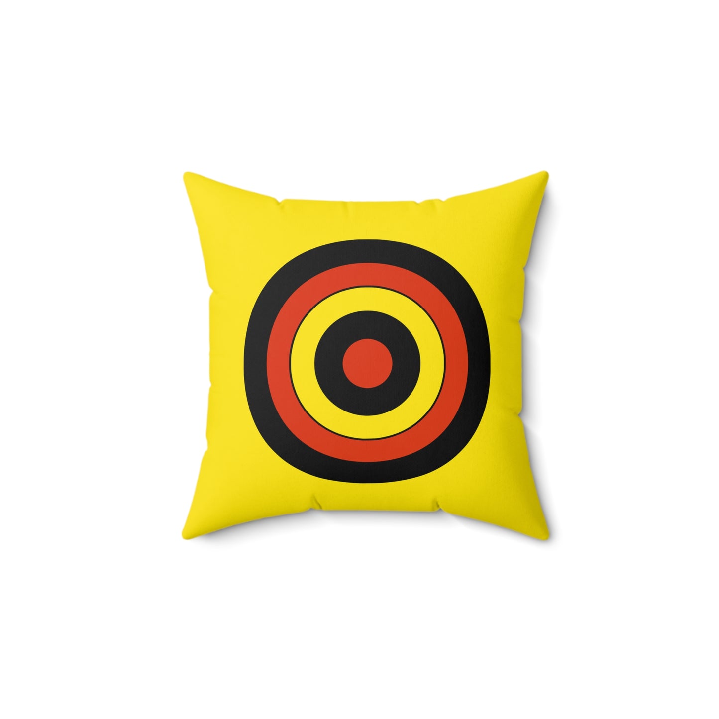 Uganda Retro Target Cushion Pillow