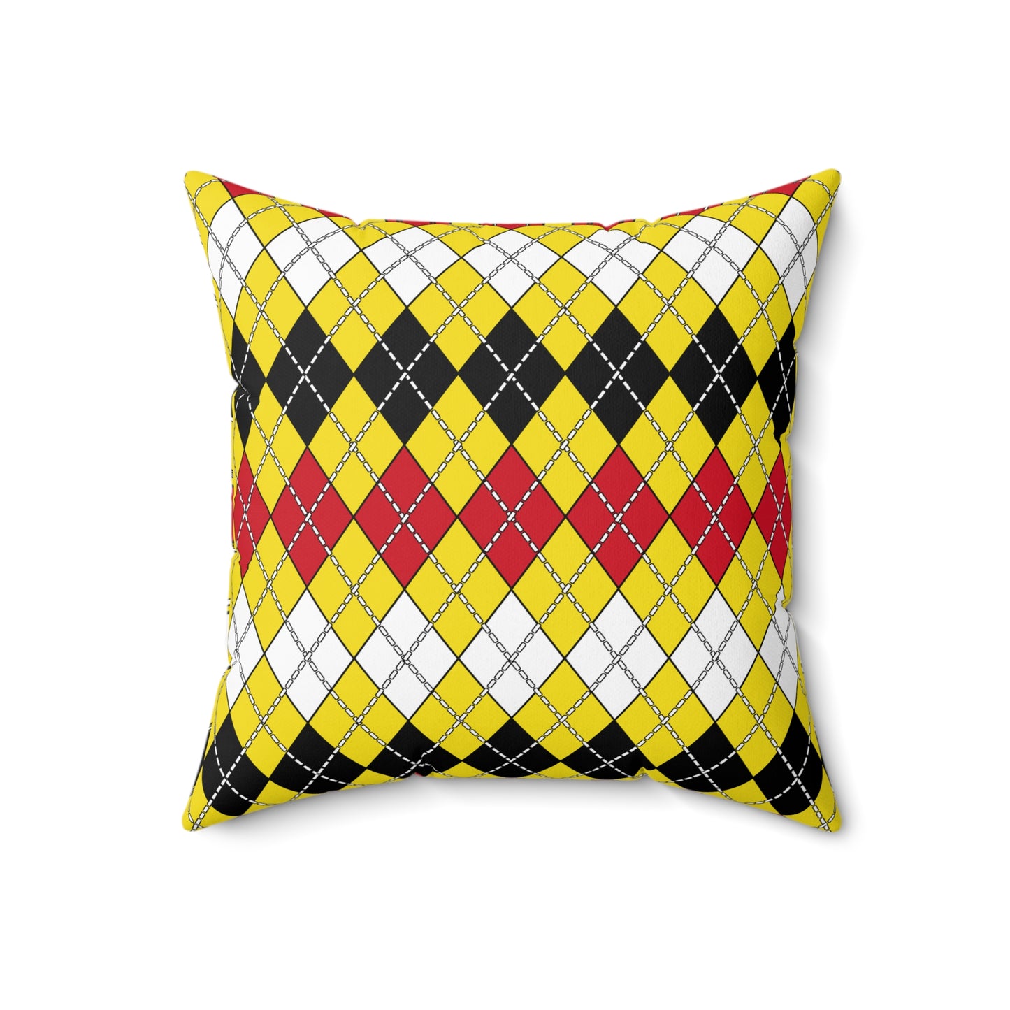 Brunei Darussalam Retro Argyle Cushion Pillow
