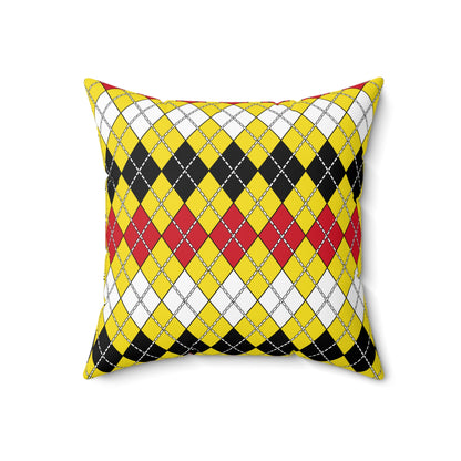 Brunei Darussalam Retro Argyle Cushion Pillow