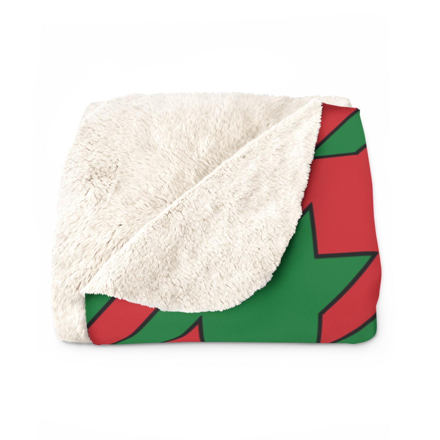 Turkmenistan Retro Houndstooth Blanket Throw