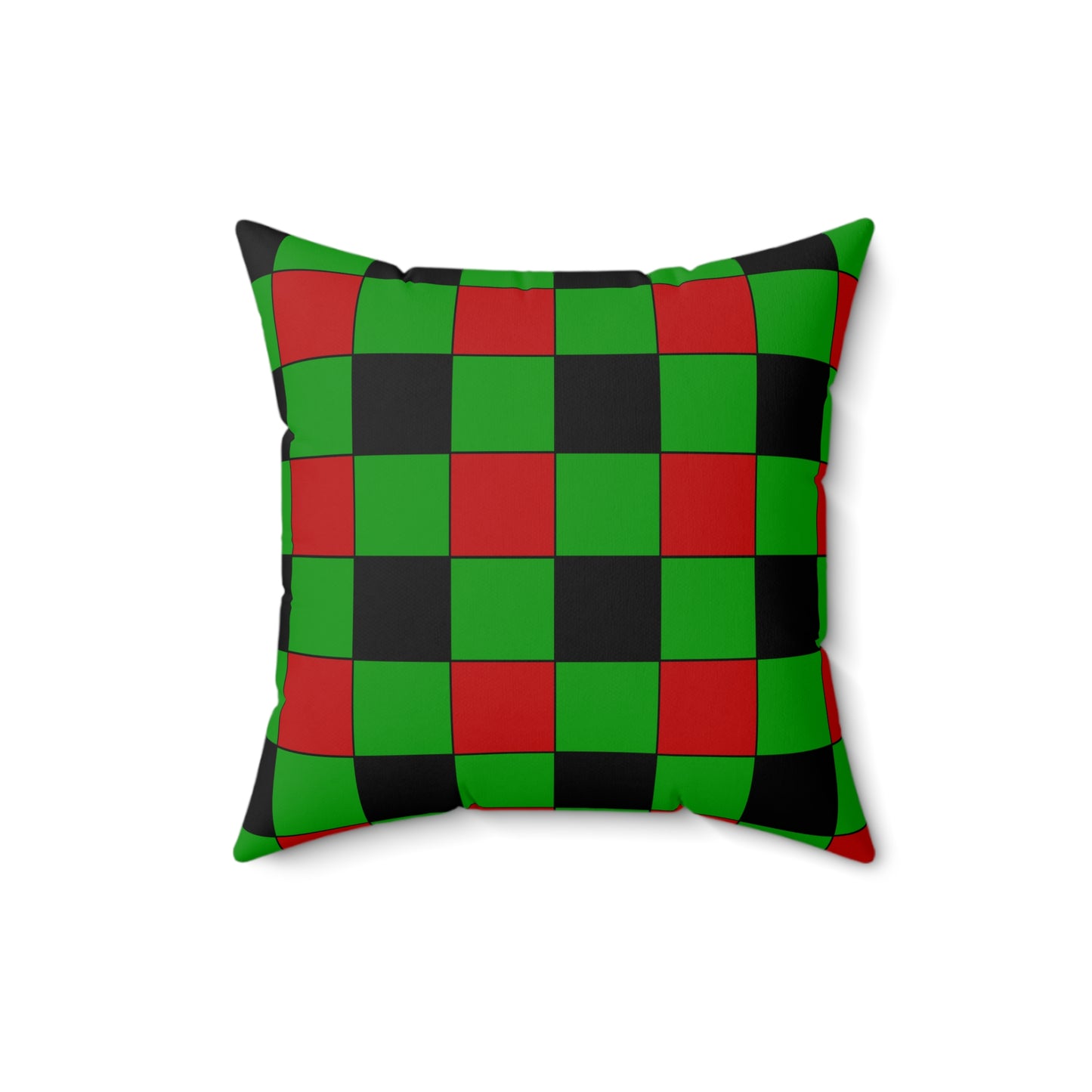 Afghanistan Retro Check Cushion Pillow