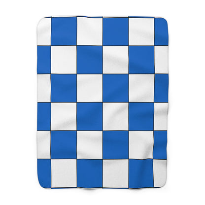 Nicaragua Retro Check Blanket Throw