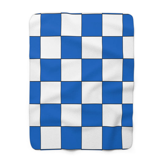 Nicaragua Retro Check Blanket Throw