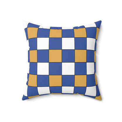 Marshall Islands Retro Check Cushion Pillow