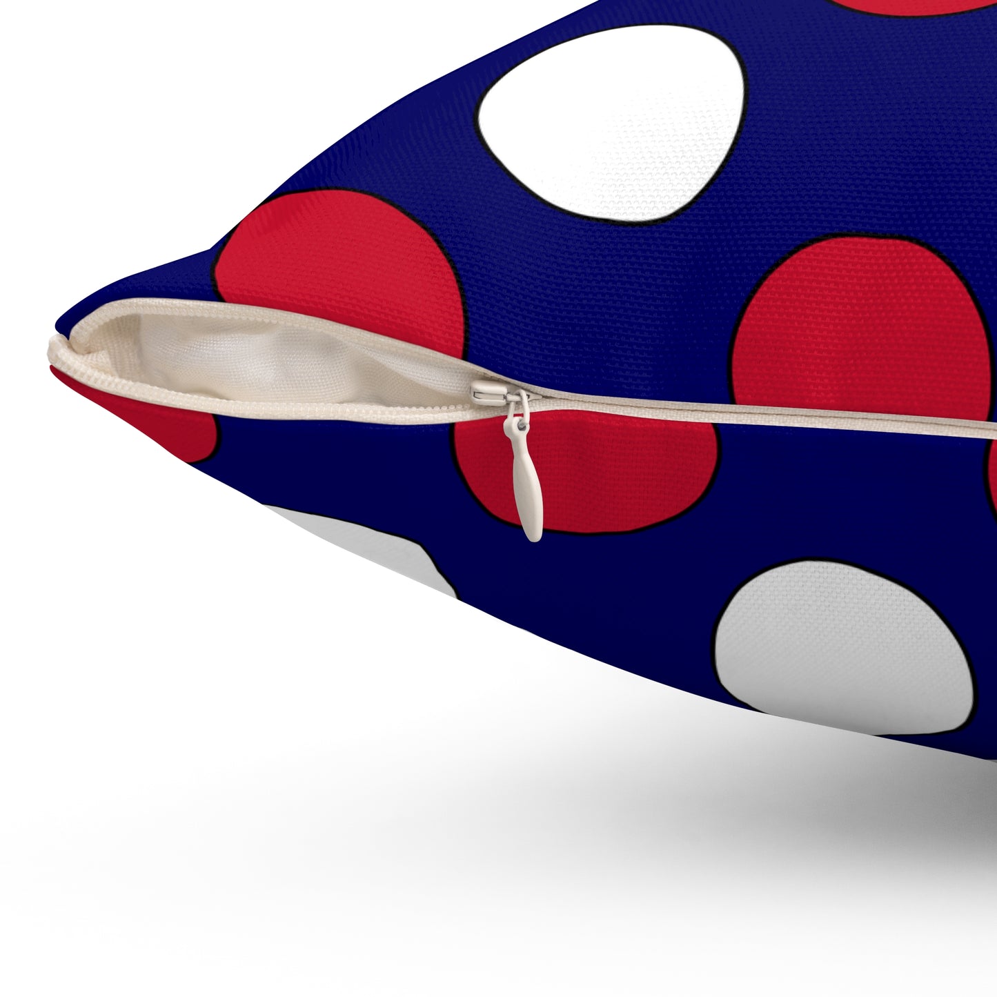 Cook Islands Retro Polka Dots Cushion Pillow