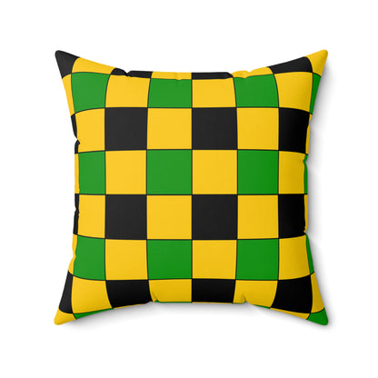Jamaica Retro Check Cushion Pillow