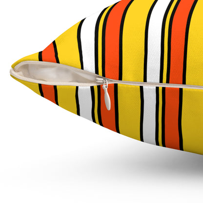 Bhutan Retro Stripes Cushion Pillow