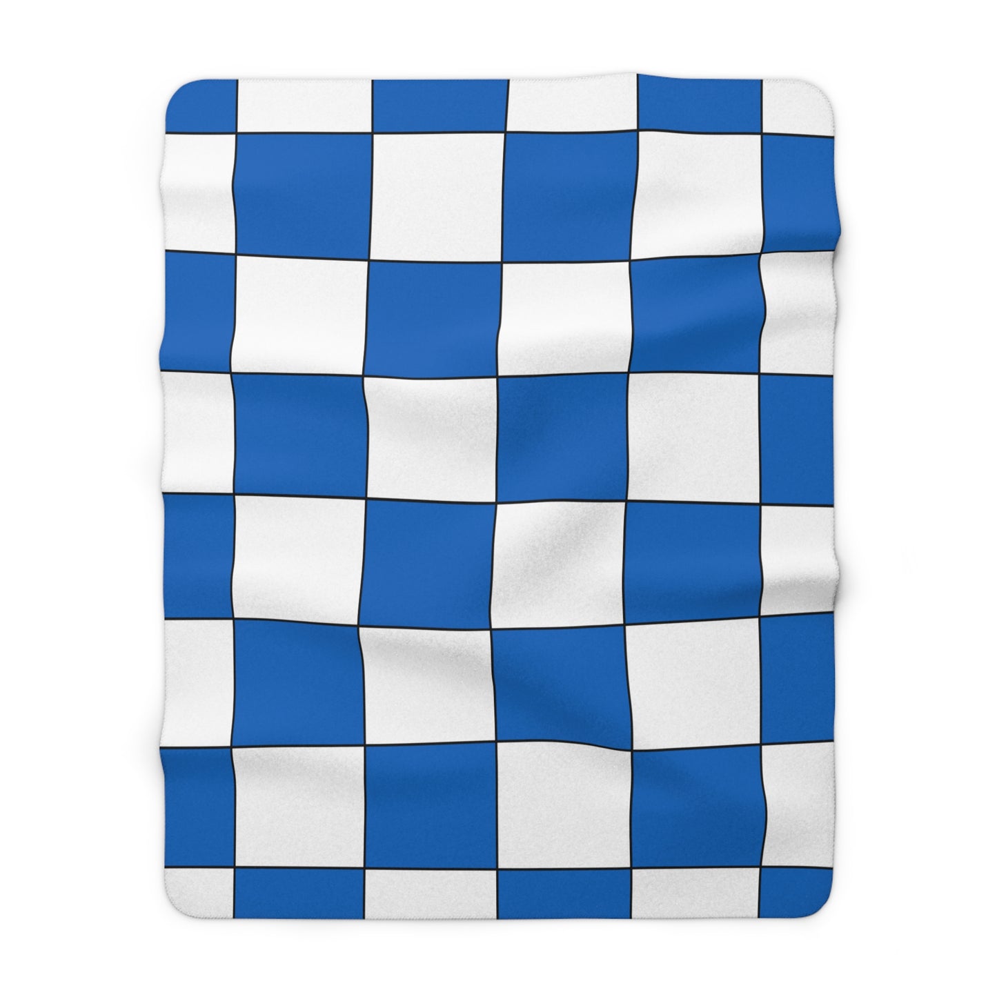 Scotland Retro Check Blanket Throw