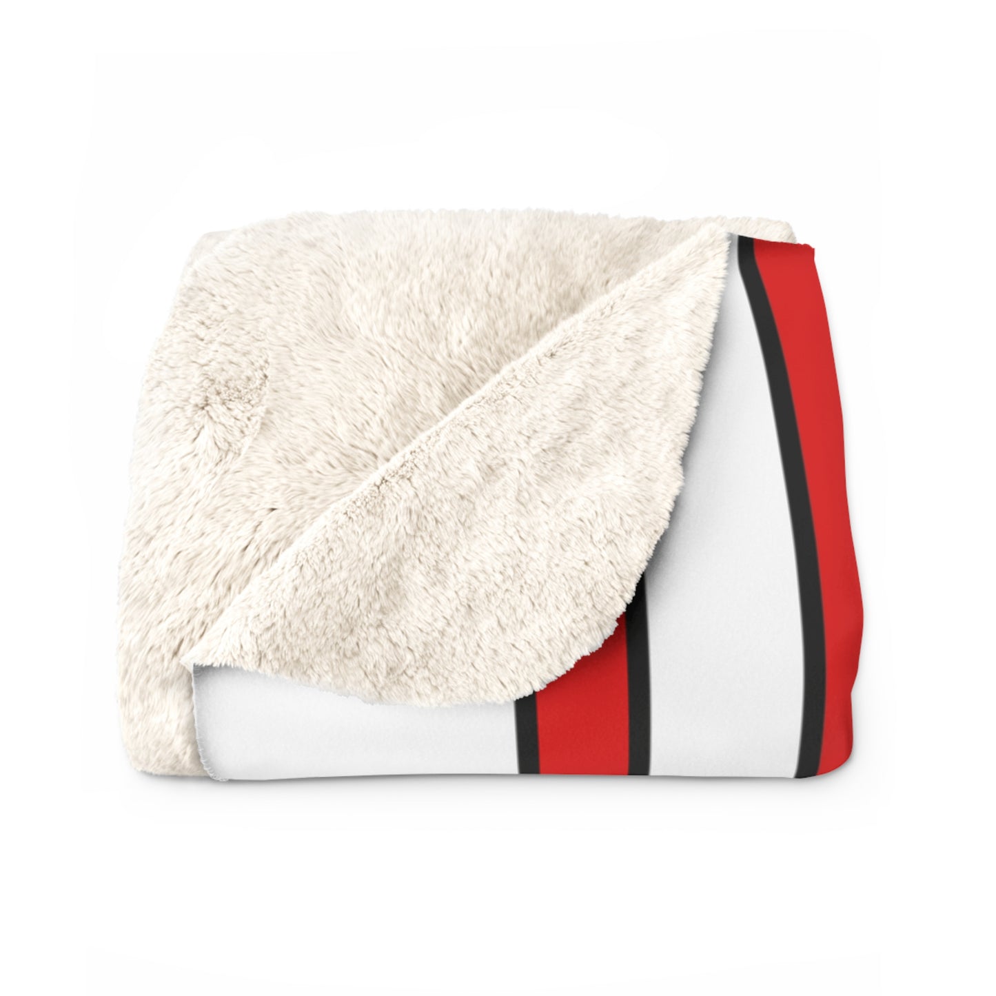 Singapore Retro Stripes Blanket Throw
