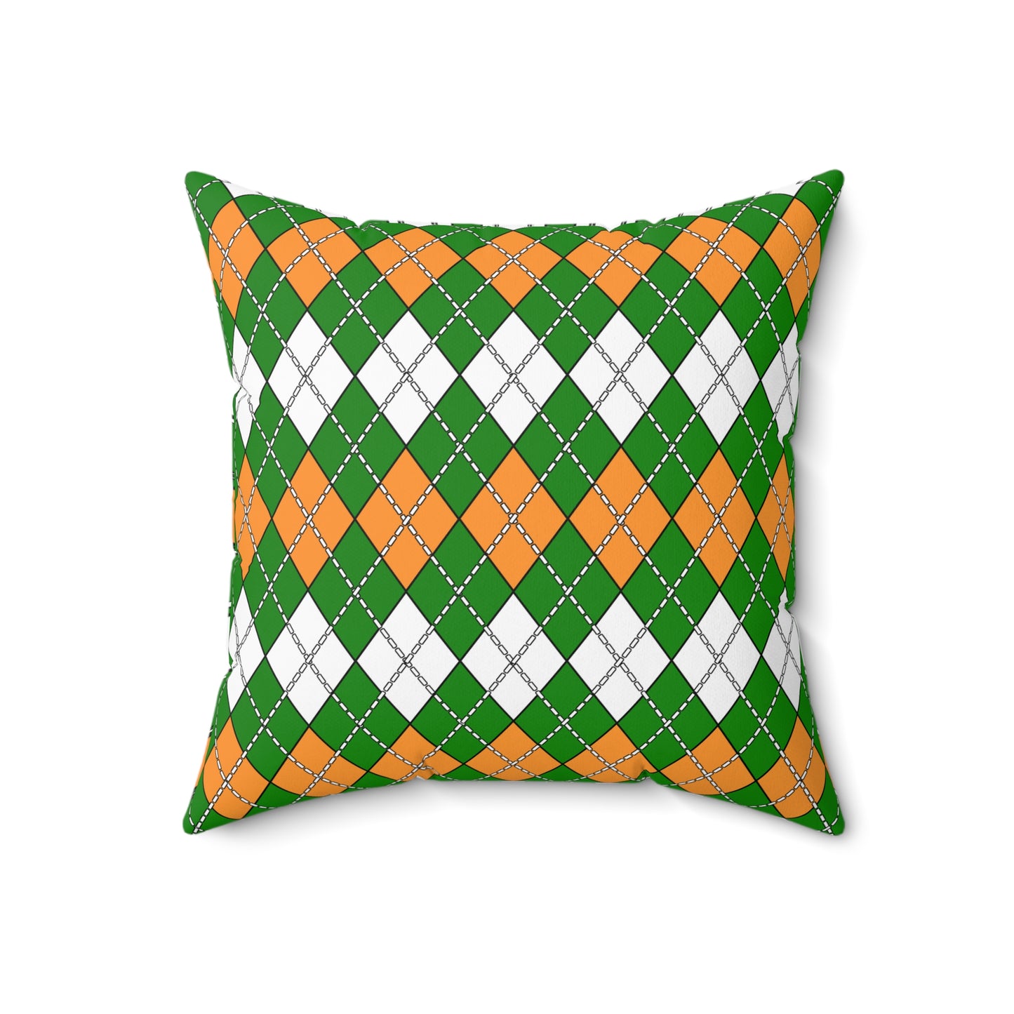 India Retro Argyle Cushion Pillow