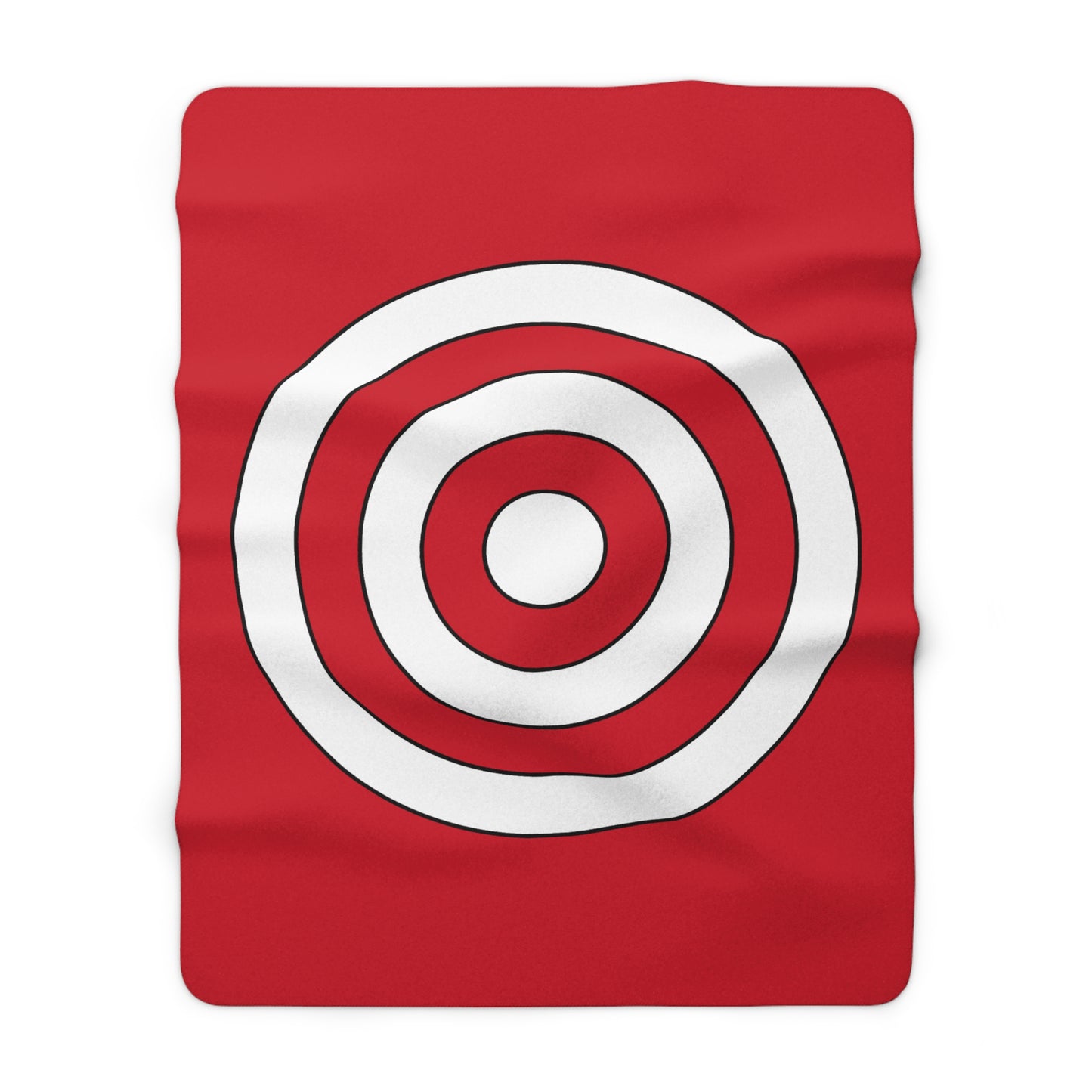 Bahrain Retro Target Blanket Throw