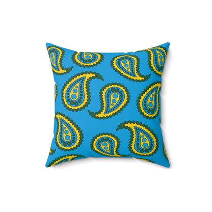 Rwanda Retro Paisley Cushion Pillow