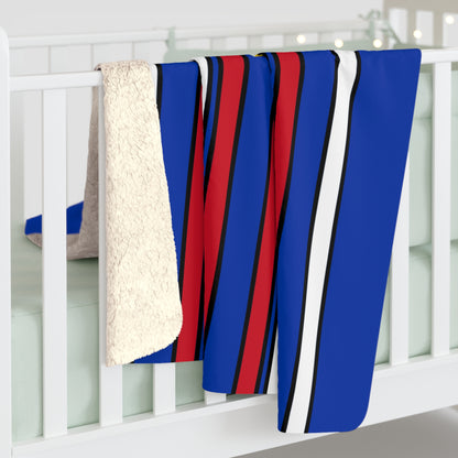 Philippines Retro Stripes Blanket Throw