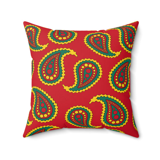 Grenada Retro Paisley Cushion Pillow