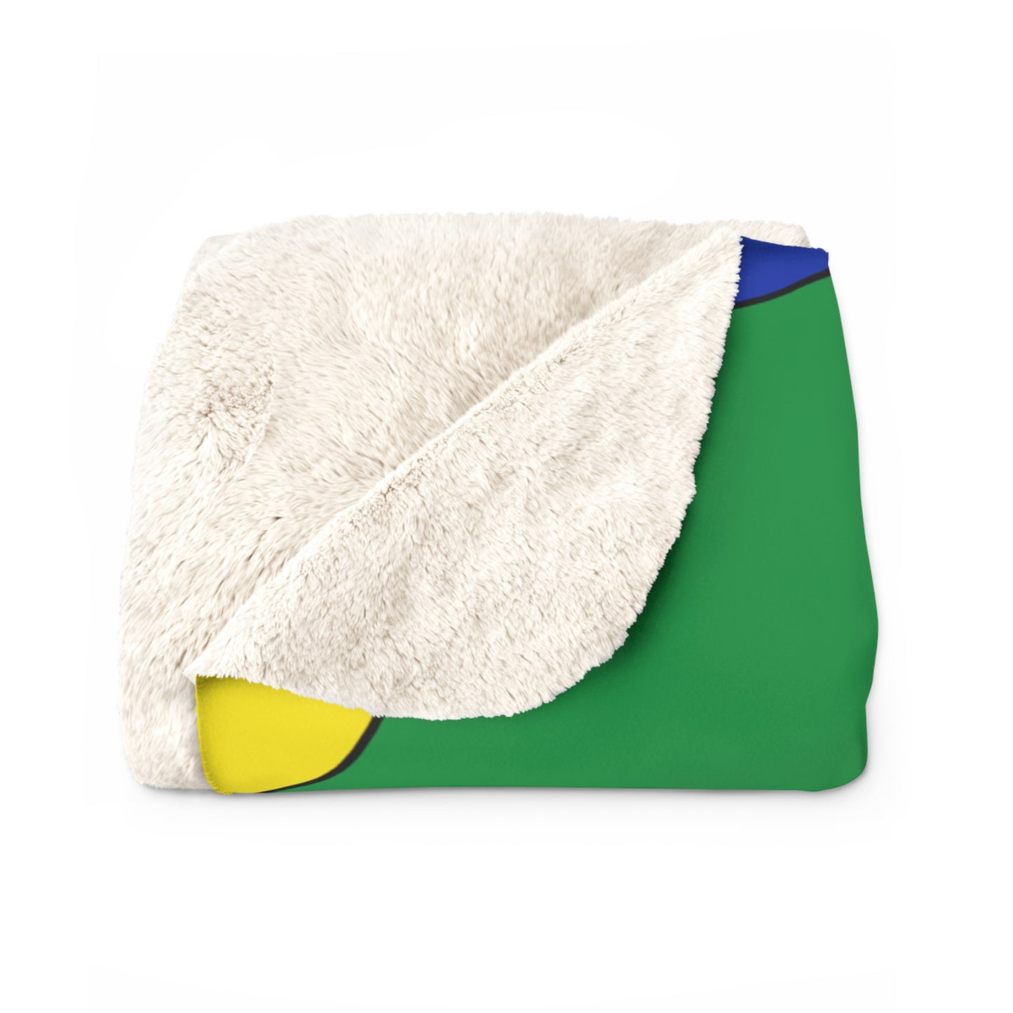 New Caledonia Retro Polka Dots Blanket Throw