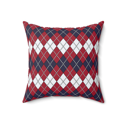 Thailand Retro Argyle Cushion Pillow