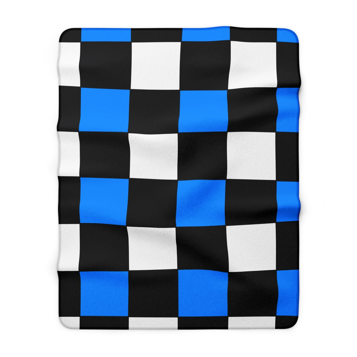 Estonia Retro Check Blanket Throw