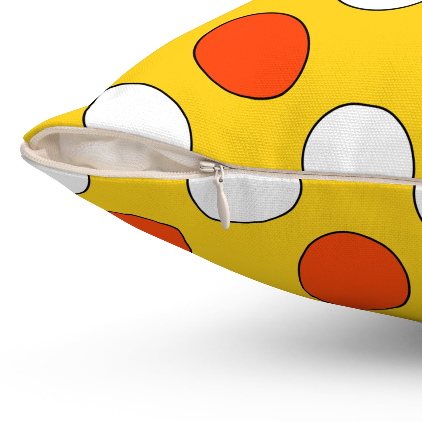 Bhutan Retro Polka Dots Cushion Pillow