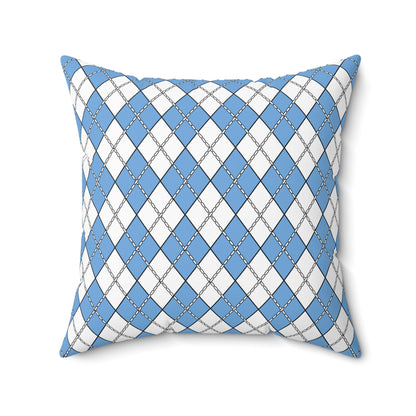 Argentina Retro Argyle Cushion Pillow